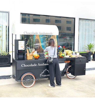 Caminhão de Bebidas Móvel Fast Food Vending Popcorn Cupcake Ice Cream Field Trailer