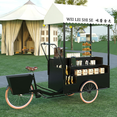 200kg Capacidade Cor Personalizada Carrinho de Fast Food Bicicleta Caminhão Elétrico de Gelados de Alimentos