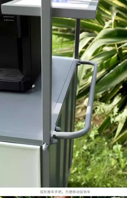 Triciclo elétrico multifuncional de carrinho de comida com carga e motor de 100 kg