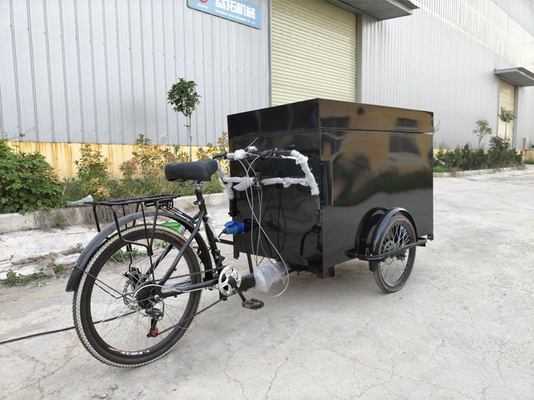 Carrinho de café móvel com bicicletas técnicas e rodas traseiras de 24 polegadas da Glory Coffee