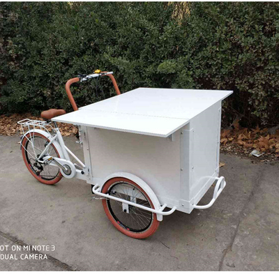 Certificado CE 2023 Triciclo Elétrico de Café Certificado CE Bicicleta de Café