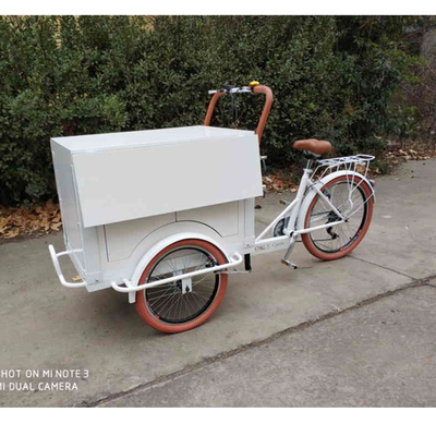 Certificado CE 2023 Triciclo Elétrico de Café Certificado CE Bicicleta de Café