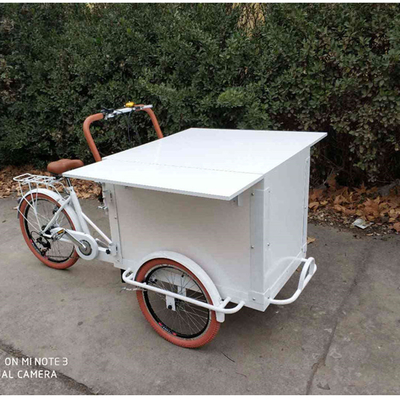 Certificado CE 2023 Triciclo Elétrico de Café Certificado CE Bicicleta de Café