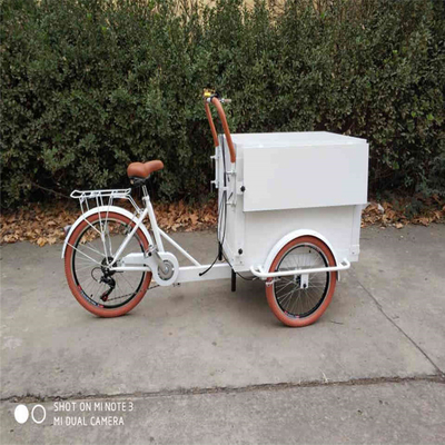 Certificado CE 2023 Triciclo Elétrico de Café Certificado CE Bicicleta de Café