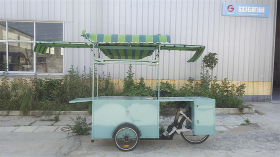 Europa Padrão de Alimentos Triciclo Bicicleta Triciclo Carrinho de Alimentos Móveis para Alta Produtividade
