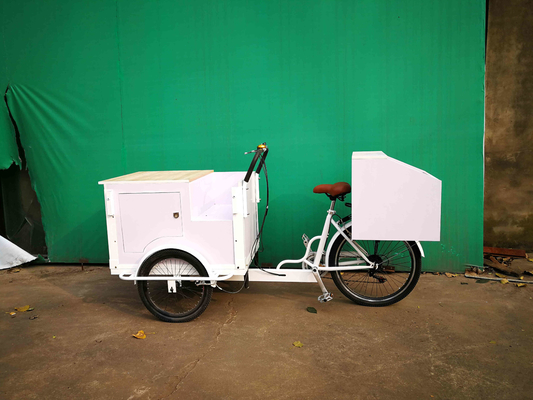 Bicicleta de carro de café de alta produtividade O investimento perfeito para o seu negócio