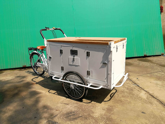 Bicicleta de carro de café de alta produtividade O investimento perfeito para o seu negócio
