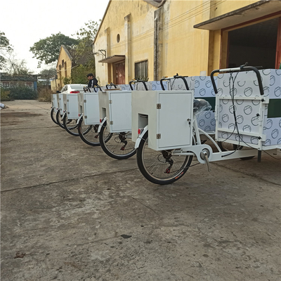 Carrinho de comida triciclo personalizado para boa venda de café Vending Cafe Bike
