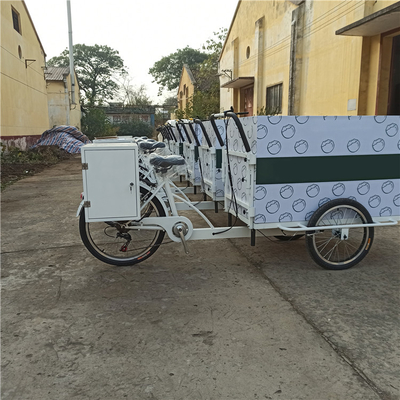 Carrinho de comida triciclo personalizado para boa venda de café Vending Cafe Bike