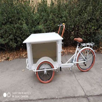 Alta produtividade Triciclo personalizado Café Food Bike para produção de bebidas alimentares