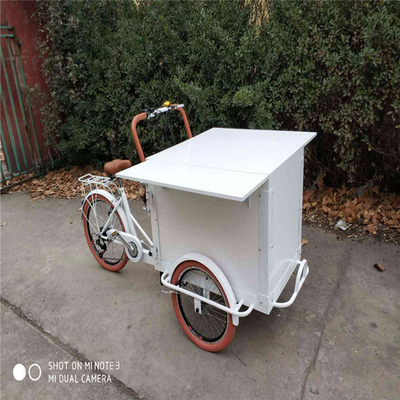 Alta produtividade Triciclo personalizado Café Food Bike para produção de bebidas alimentares