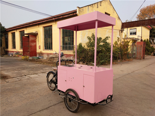 Carrinho de comida personalizado de triciclo acessível e fácil para os vendedores de café