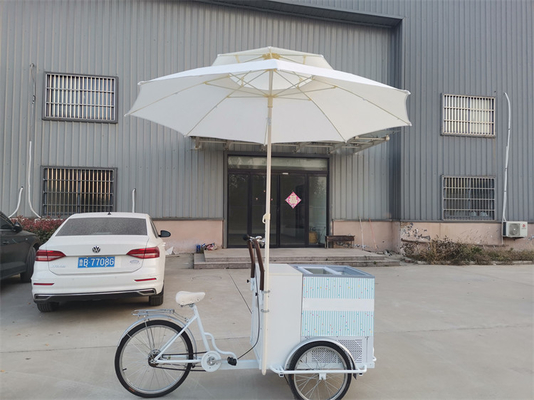 214*83*240cm bicicleta comercial de café para bebidas quentes e chá triciclo de aço inoxidável
