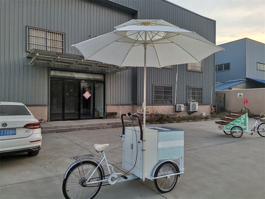 214*83*240cm Móvel Pequeno Sorvete Triciclo Bolo Quiosque Cerveja Trike Fast Food Bicicleta Após o Serviço Apoio Online