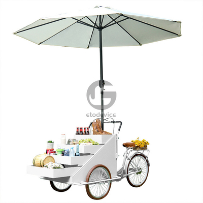 Recreação Equipamento de fast food Bicicleta de comida Venda de caminhão com personalização aceitável 80kg