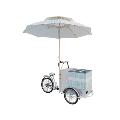 Customizado GLORY Três rodas triciclo comida ao ar livre bicicleta carrinhos de venda para venda de fast food