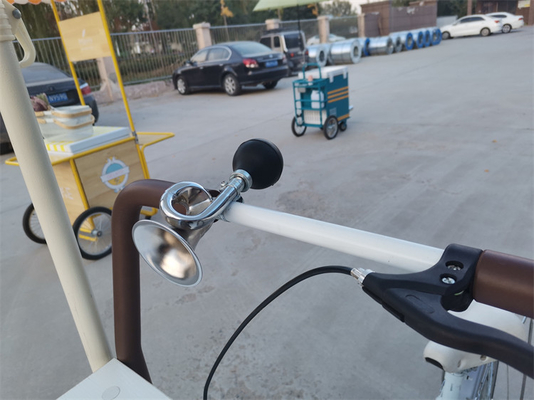 Customizado GLORY Três rodas triciclo comida ao ar livre bicicleta carrinhos de venda para venda de fast food