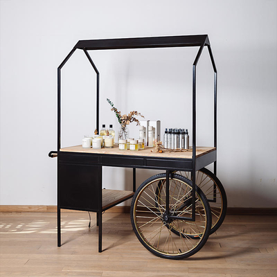 Mercado dos EUA Customize Ice Cream Bike Food Carts com Capacidade de 100kg
