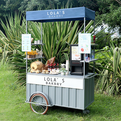 Ice Cream Tricycle Trailer Food Bike com alta produção e longa vida útil