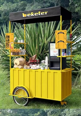 Ice Cream Tricycle Trailer Food Bike com alta produção e longa vida útil