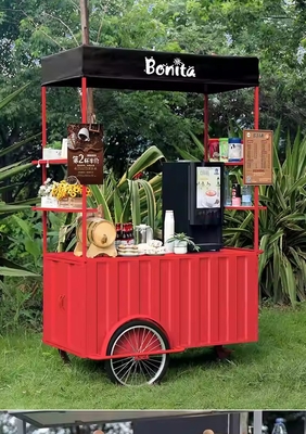 Ice Cream Tricycle Trailer Food Bike com alta produção e longa vida útil