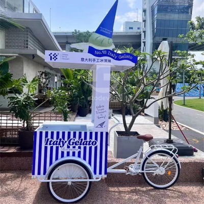 Serviço personalizado fornecido de bicicleta de café multifuncional para ambientes íntimos