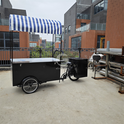 Fornecedores de produtos de panificação Campo de aplicação Qualquer cor Carrinho de café comercial Bicicleta Venda de alimentos Bicicleta