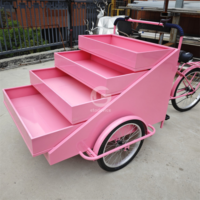 Bicicleta de Pão Elétrica Personalizada Triciclo Móvel OEM para Vegetais e Frutas em Conservas