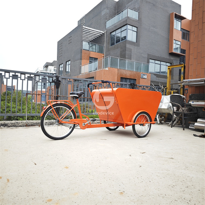 Triciclo adulto de 3 rodas bicicleta móvel de concessão rápida carro de café