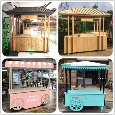 Caminhão de exposição de frutas e bebidas de leite para indústria de moinhos de farinha
