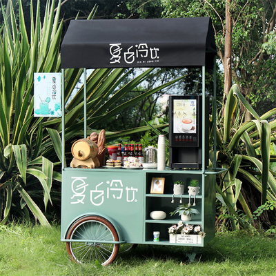Triciclo leve e durável para entrega de alimentos multifuncional