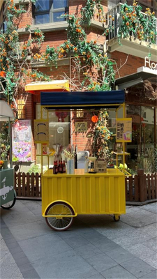 Triciclo leve e durável para entrega de alimentos multifuncional
