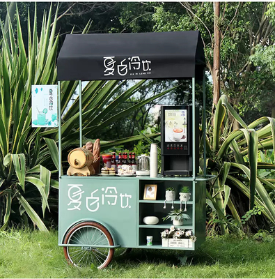 Triciclo leve e durável para entrega de alimentos multifuncional