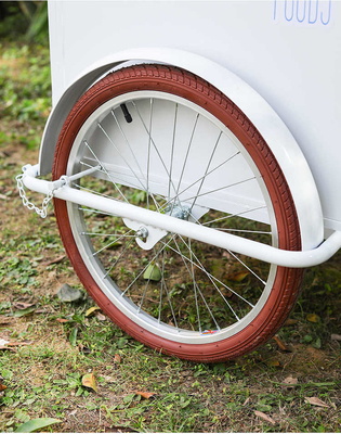 Carrinho de bicicleta de novo design para barista móvel