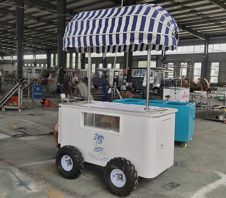 A Última Experiência Soft Serve Ice Cream: Carrinhos de Serviço de Alimentos para Vans ao Ar Livre