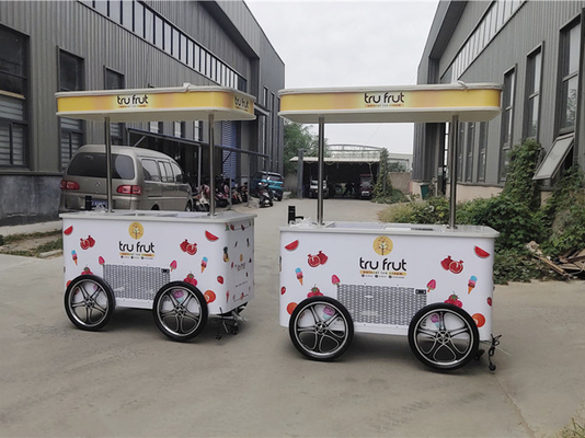 Carrinho de bicicletas de comida sorvete: uma maneira emocionante e moderna de vender suas guloseimas