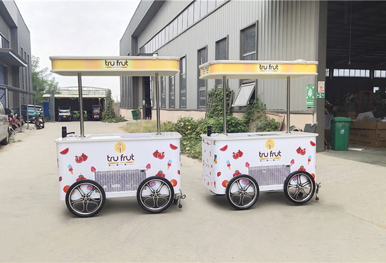 Carrinho de bicicletas de comida sorvete: uma maneira emocionante e moderna de vender suas guloseimas