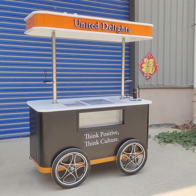 Gelato Carrinho de gelados / Equipamento de loja de gelados / Carrinho de gelados