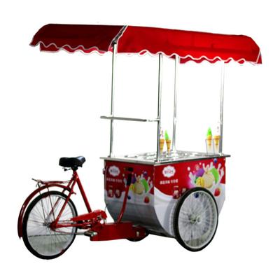 2023 China móvel Carrinhos de venda de suco de rua gelados Popsicle Carrinho carrinho de comida