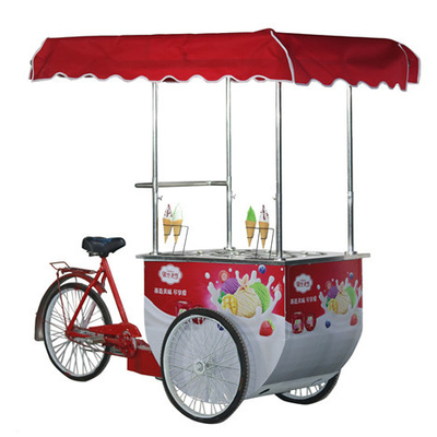 Venda online de carrinho de comida móvel carrinho de gelados carrinho de comida gelado