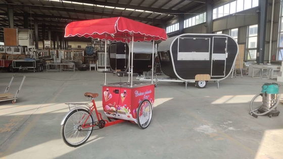 Venda online de carrinho de comida móvel carrinho de gelados carrinho de comida gelado