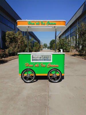 Jekeen Gelato personalizado Pedalando Vending Van Ice Cream Food Bike