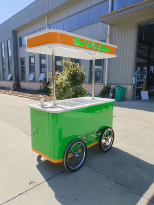 Jekeen Gelato personalizado Pedalando Vending Van Ice Cream Food Bike