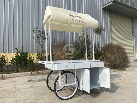 China Made Small Street Ice Cream Trucks Carrinhos de comida Carrinhos de comida usados de aço inoxidável para venda