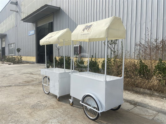 Carrinho de comida de rua de cachorro-quente móvel gelado trailers de comida barata padrão australiano para venda