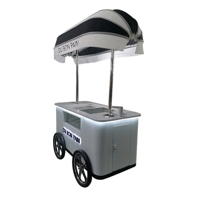 Autumn popular Street Application Gelato Cart Carrinho de sorvete italiano com CE