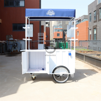 Fast Food Motor Tricycle para venda Carrinho de sorvete Bike para empreendimentos móveis