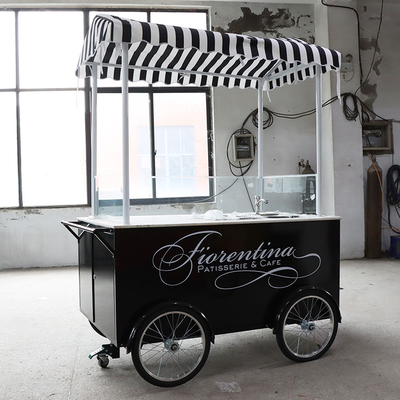 Rolling Bistro Culinary Creations On A Bike Customização de Carrinho de Alimentos