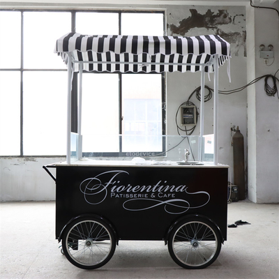 Rolling Bistro Culinary Creations On A Bike Customização de Carrinho de Alimentos