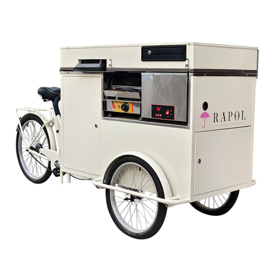 200w Carrinho de Gelados Push Carrinho de lanches de comida personalizado Fácil de operar